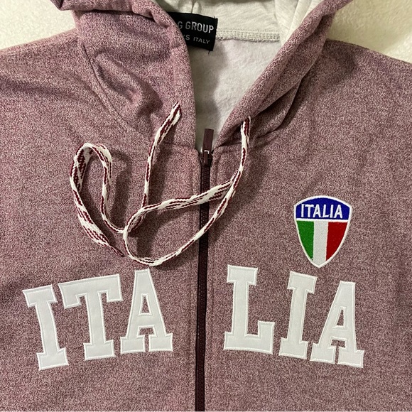 ITALIA FLEECE HOODIE - Picture 2 of 10